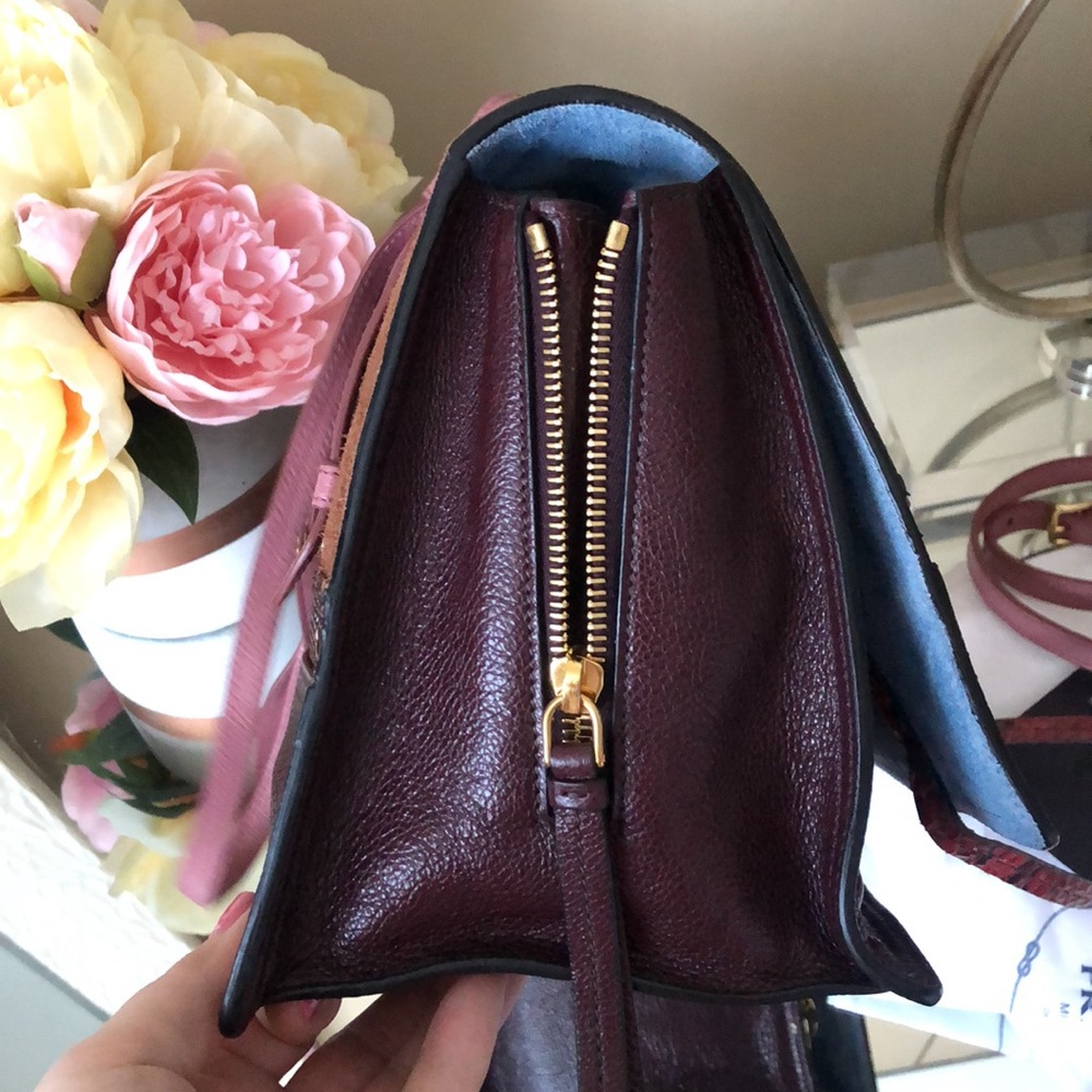 Rare Prada Etiquette Patchwork Python Shoulder Bag - image 5